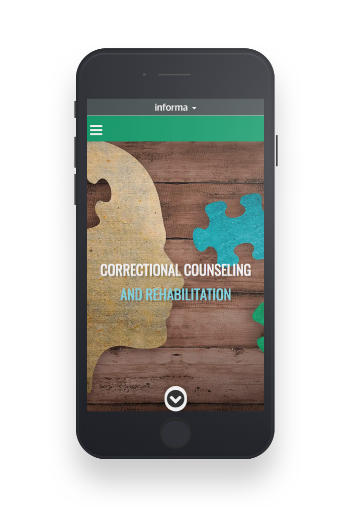Correctional Counseling and Rehabilitation - website teaser