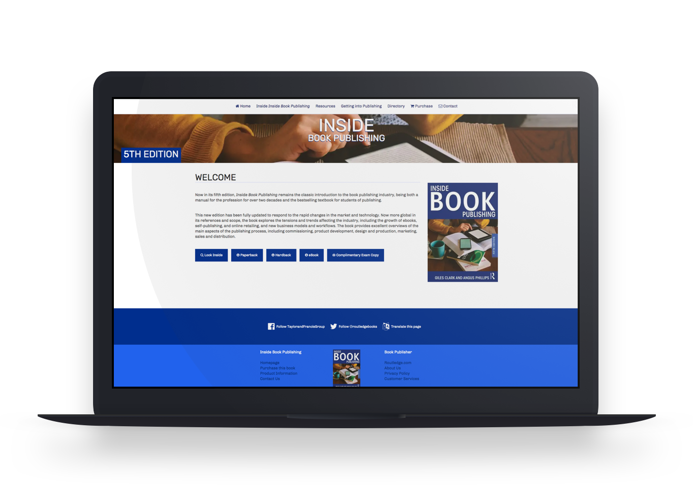 Inside Book Publishing - website teaser