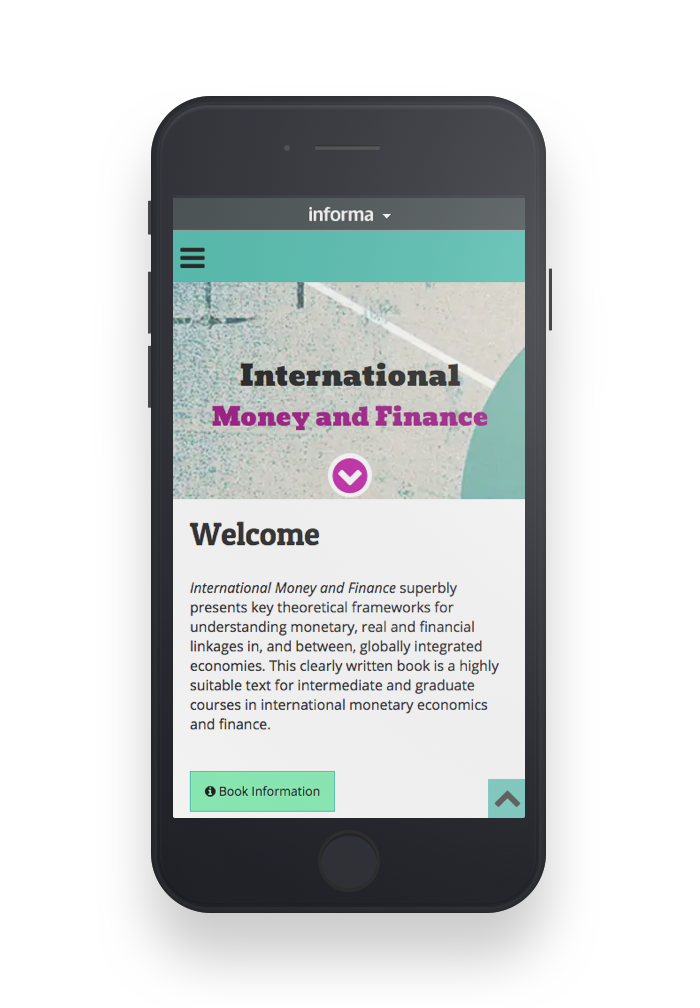 International Money and Finance - website teaser