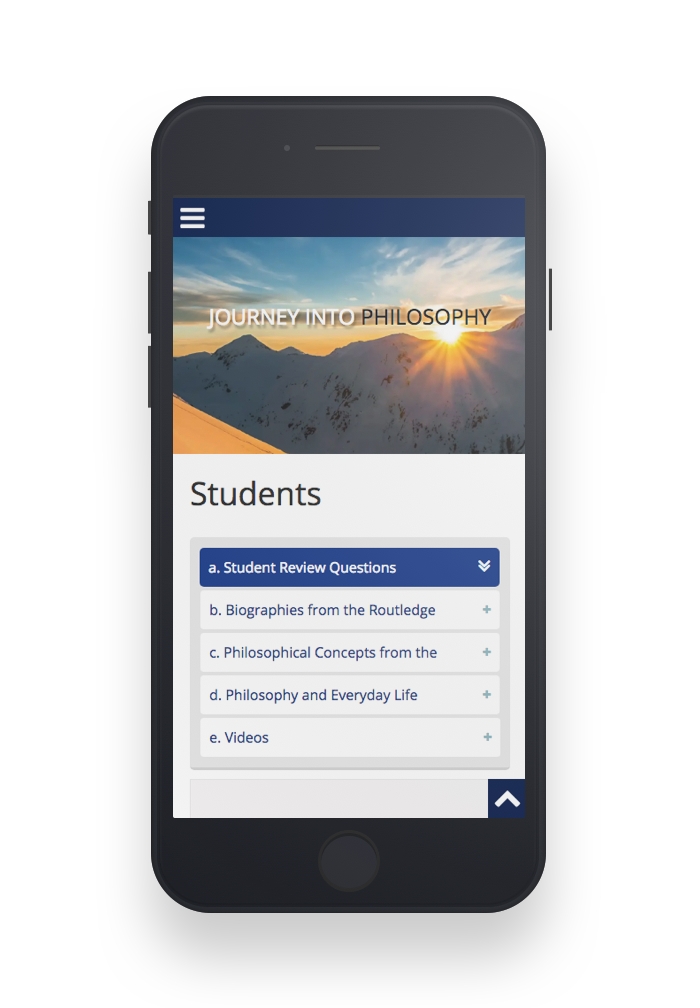 Journey into Philosophy - website teaser