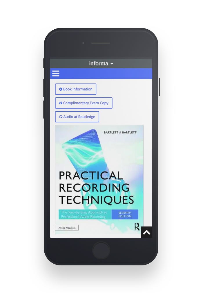 Practical Recording Techniques - website teaser