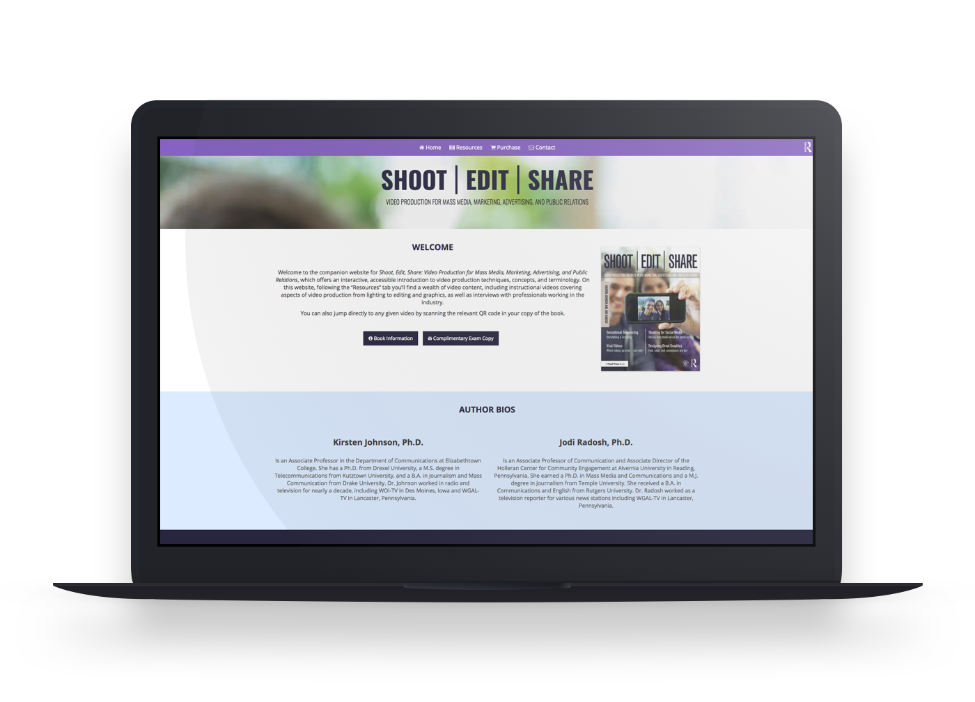 Shoot Edit Share - website teaser
