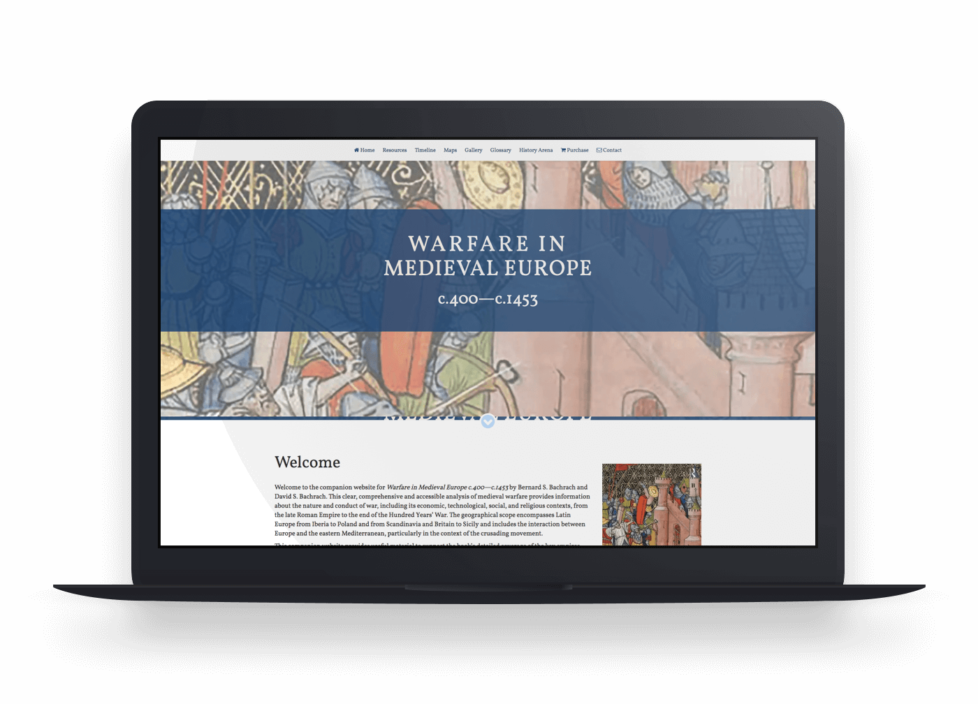 Warfare in Medieval Europe - website teaser